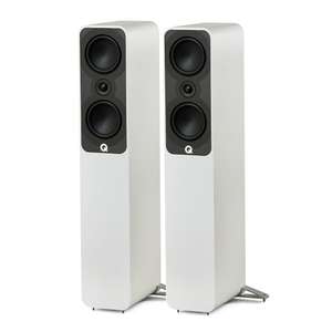 Q Acoustics Q 5000 series eBay Sale ( Q 5040 Floorstanding Speakers £624 + others inside / Satin White / Refurbished ) w/code @ Peter Tyson