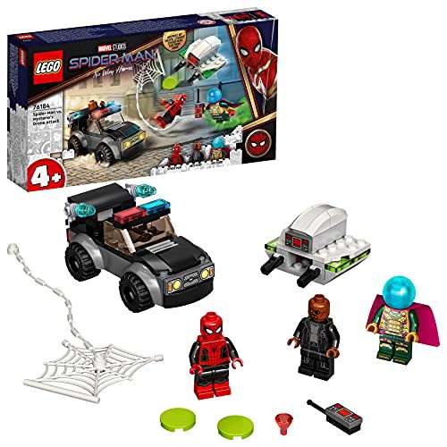 LEGO 76184 Marvel Spider-Man vs. Mysterio’s Drone Attack Superhero Building Set £13.50 @ Amazon
