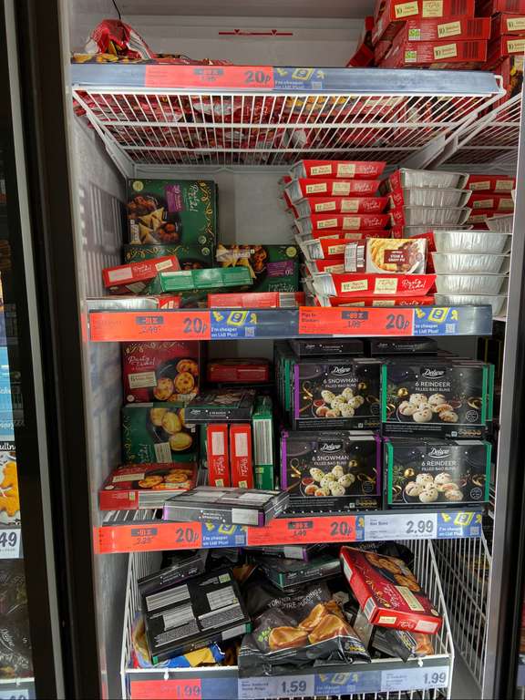 Partytime Frozen Foods (Pigs in Blankets, Chicken Nuggets, etc.) In Store Upton Park
