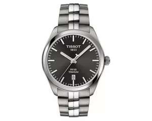 Tissot PR100 Men's Titanium Bracelet Watch Quartz £220 @ Ernest Jones