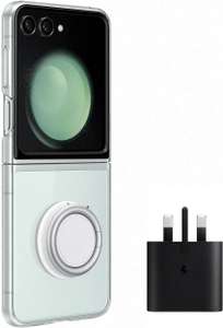 Samsung Galaxy Official Starter Pack for Z Flip5 - Case & Travel Adapter