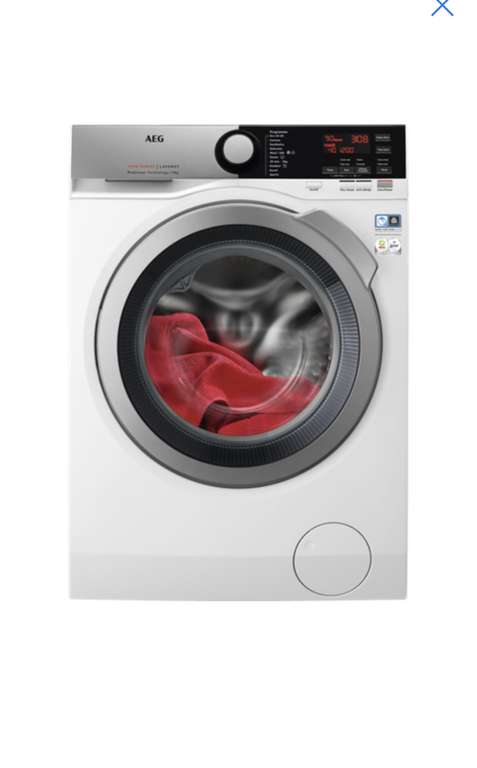 AEG L7FEE965R 7000 ProSteam 9kg Washing Machine £459.27 with Stacked Codes @ AEG
