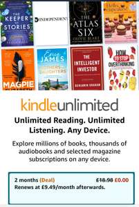 Kindle Unlimited - 2 months for free