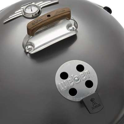 Weber 70th Anniversary Edition Master-Touch Charcoal Grill With Free Weber Pizza Stone - £299 @ WowBBQ