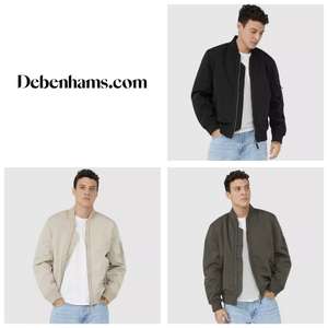 Red Herring Utility Bomber Jacket (3 Colours / S - XXL) £16.50 + Free Next Day Delivery with Code @ Debenhams