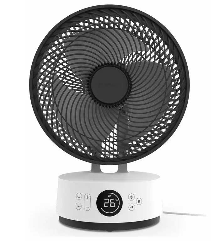 Meaco Sefte 10" Desktop Air Circulator Fan with Remote / Meaco 1056 10" Desktop Air Circulator Fan with Remote