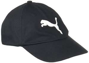 PUMA Mens Essential Cap Hats Black £5.25 at Amazon