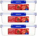Sistema KLIP IT PLUS Food Storage Containers | 2.2 L x3 - £11.49 @ Amazon