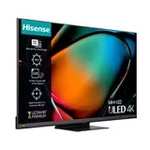 Hisense 55U8KQTUK 55 Inch Mini LED 4K Smart TV, Quantum Dot Colour, 144Hz VRR, 5 Year Warranty