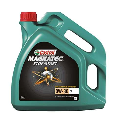 Castrol MAGNATEC Stop-Start 0W-30 C2 Engine Oil 4L £29.59 at Amazon