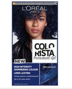L’Oréal Colorista hair dye blueblack £1.50 @ Superdrug Deepdale shopping park Preston