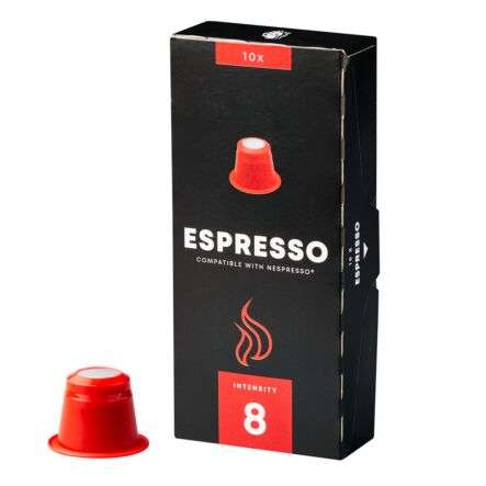 10 Nespresso compatible pods from £1 for 10 + £2.99 delivery @ Kaffekapslen