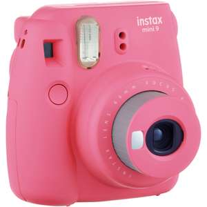 INSTAX mini 9 Instant Camera - Flamingo Pink - £18.97 @ Currys