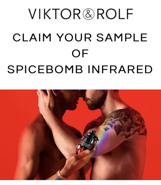 Free SAMPLE OF SPICEBOMB INFRARED @ Viktor & Rolf