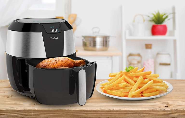 Tefal EY701 Easy Fry XXL 5.6L 1700 W Stainless steel Air Fryer - Black £93.49 delivered, using code @ ebay/hughes-electrical