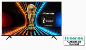 Hisense 75A6BGTUK 75 Inch 4K HDR Smart TV with 2 Year Warranty