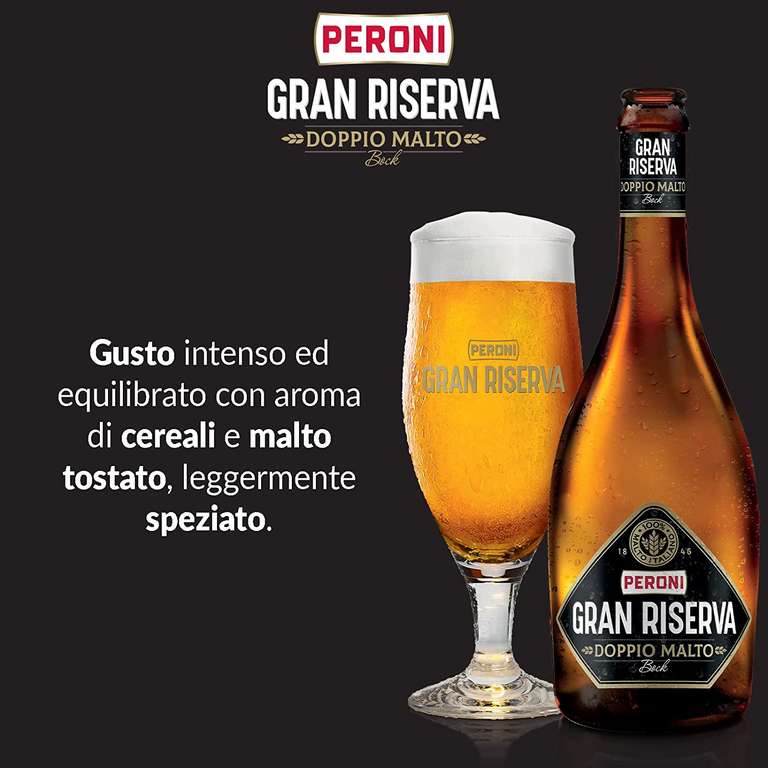 Peroni Gran Riserva Doppio Malto (6.6%) 4x 500ml bottles for £7.95 at Morrisons