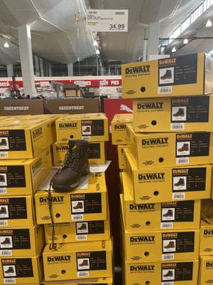 Dewalt steel toe cap safety boots £34.99 at Costco Stevenage