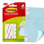 Command 17024 Poster Mounting Adhesive Strips - White, Pack of 12 - 60p @ Amazon