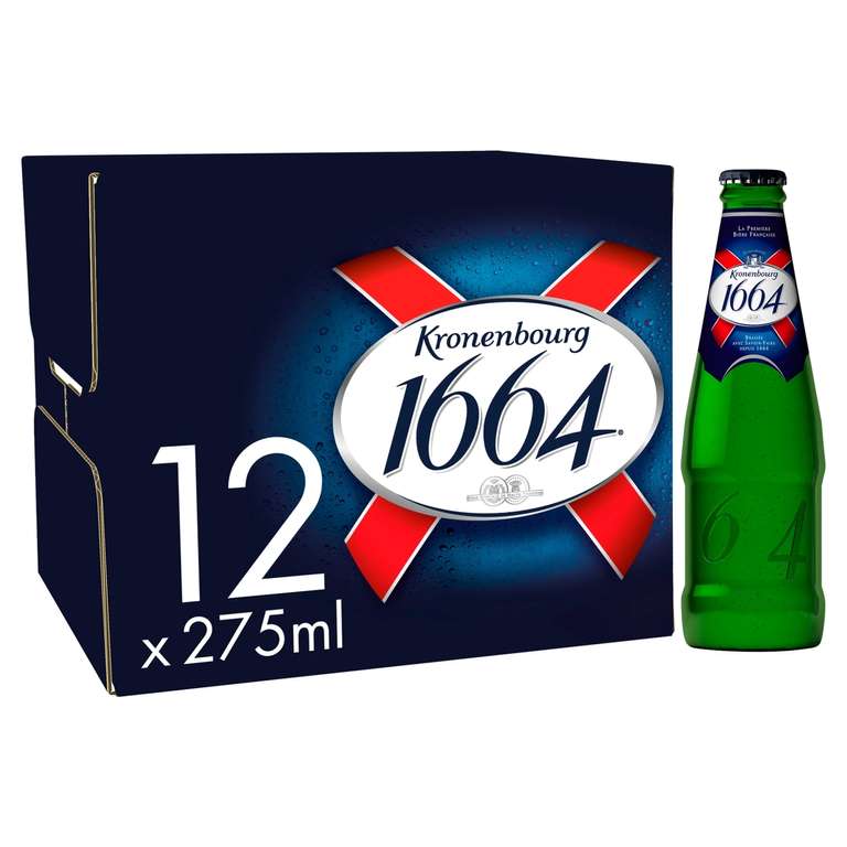 Kronenbourg 1664 12 x 275ml Bottles - £7.49 instore @ Spar (national)