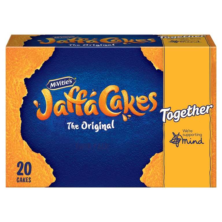 McVitie's Jaffa Cakes Original Biscuits Twin Pack 220g (20 cakes) - Clubcard Price