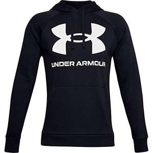 Under Armour Men's Rival Fleece Big Logo Hd Sporty running hoodie XXL/Black/Onyx White £24.95 Delivered @ Amazon