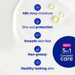 NIVEA Rich Nourishing Body Lotion (400ml), NIVEA Moisturiser for Dry Skin £2.99 (£2.69 Subscribe & Save + 10% voucher on first S&S) @ Amazon