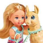 Simba 105733497 - Evi Love Doll in Cute Outfit with Alpaca and Lead, 12 cm - £3.96 @ Amazon