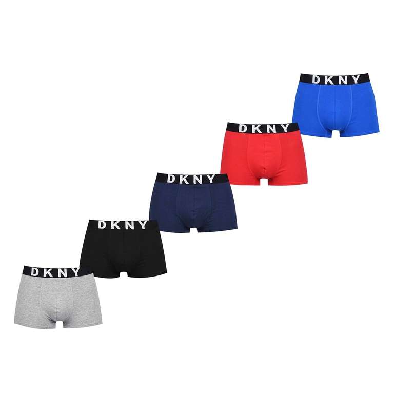 DKNY Trunks Boxer Shorts 5 Pack - £5.49 + £4.99 delivery @ House of Fraser