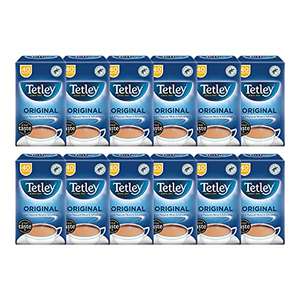 1920 Bags of Tetley Tea (48x40 bags) £15.96 Subscribe & Save or £16.80 at Amazon