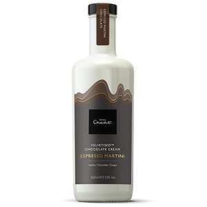 Hotel Chocolat: Vodka Espresso Martini Chocolate Velvetised Cream, 500 milliliters