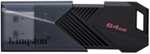 Kingston DataTraveler Exodia Onyx DTXON/64GB Flash Drive 3.2 Gen 1 - with sleek moving cap £2.99 @ Amazon