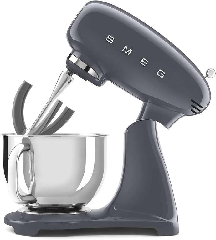 Smeg SMF03GRUK Stand Mixer with 4.8L Stainless Steel Bowl + 5 Year Warranty - W/Code via App | Sold by Marks Electrical (UK Mainland)