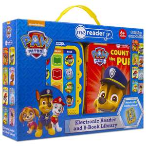 Nickelodeon Paw Patrol: Electronic Me Reader Jr 8 Book Library - £15 + Free Delivery With Code - @ The Works