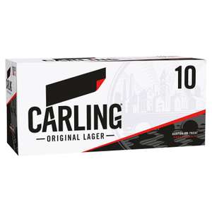 Carling 10 pack £2.99 at Sainsburys Carlisle