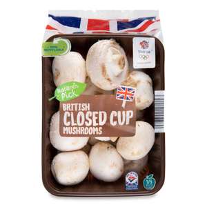Nature's Pick Closed Cup Mushrooms 400g