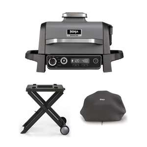 Ninja Woodfire Electric BBQ Grill & Smoker with Stand & Cover £314.99 when signing up for emails