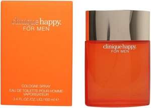 Clinique Happy For Men Cologne Spray Eau de Toilette 100ml Pour Homme - w/Code, Sold By Beautymagasin