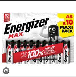 Energizer Max AA Batteries Alkaline 10 Pack in Llantrisant