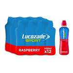 Lucozade Sport Raspberry, 500 ml (Pack of 12) £7.50 @ Amazon