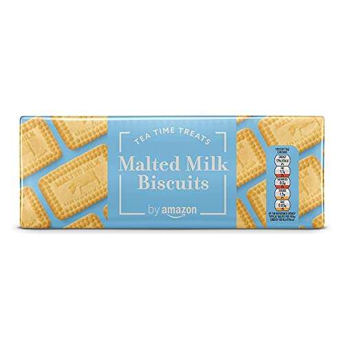 Amazon Malted Milk Biscuits, 200g - £0.54 / £0.51 With Subscribe & Save (Further 10% Discount for 1st Time Subscribe & Save) @ Amazon