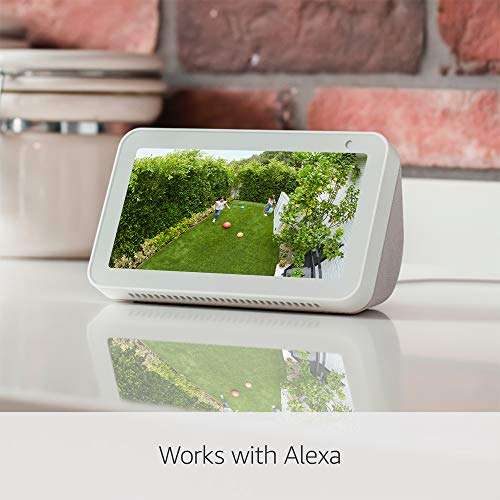 2x Ring Stick Up Camera Plug-In (or Camera Battery) Black or White + Echo Show 5 (2nd Gen) £109.98 Prime Exclusive @ Amazon