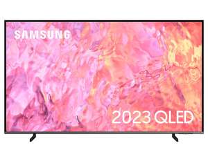 Samsung QE43Q65CAUXXU 43 Inch QLED 4K Ultra HD Smart TV & Samsung HW-Q600C, 3.1.2 Ch, Soundbar + Woofer (Claim £400 Cashback)