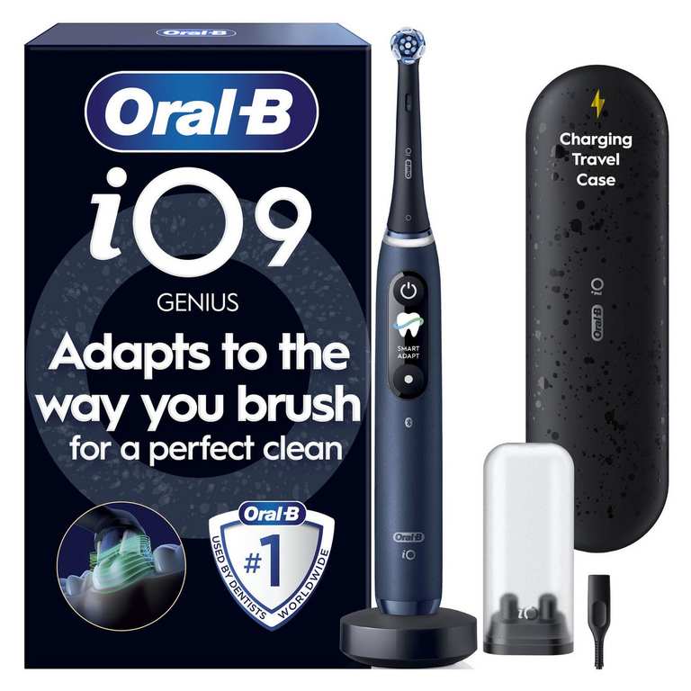 Oral-B iO9 Electric Toothbrush - Blue Quartz Luxe