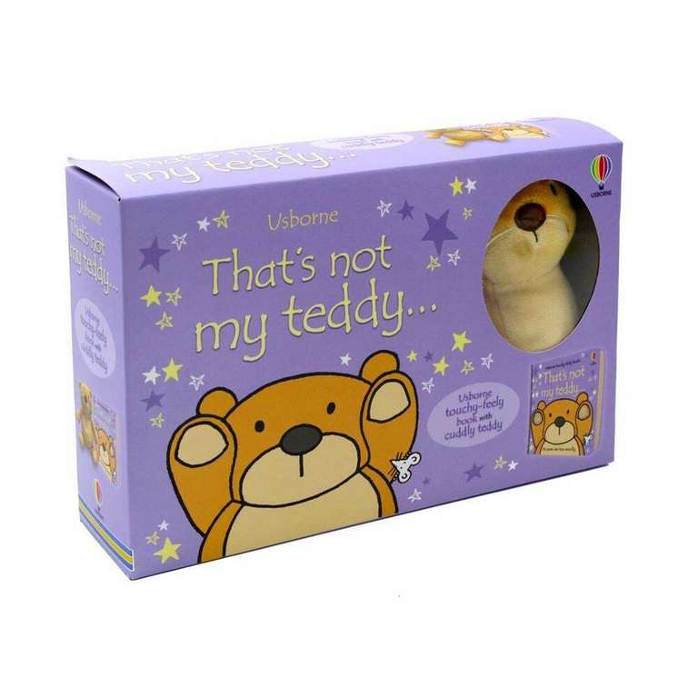 That's Not My Teddy Book and Toy Gift Set - £7.50 + £2.99 delivery at WH Smith