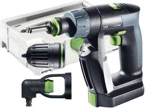Festool 564533 CXS LI 2.6 10.8v Cordless Drill Driver 2 x 2.6Ah in Systainer 1 - £228.65 With Code @ eBay / FFX