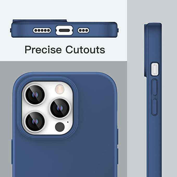 JETech Silicone Case for iPhone 14 Pro Max - Cobalt Blue 50% off with voucher £5.49 Dispatches from Amazon Sold by JETech UK