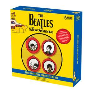 The Beatles Band Portholes Hero Collector Cross Stitch Craft Kit £7.99 Free Collection @ HMV