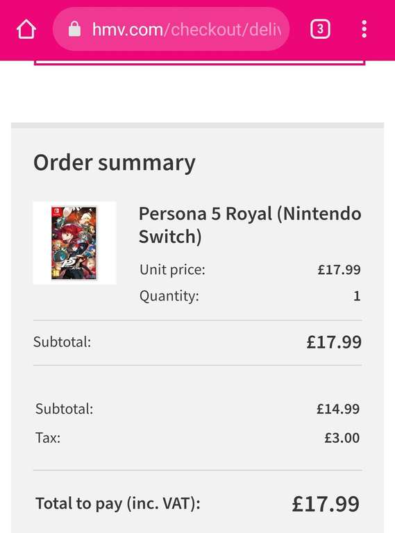 Persona 5 Royal (Nintendo Switch(sold out), PS5 and Xbox Series X) - Free C&C
