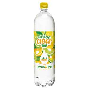 Perfectly clear flavoured sparkling spring water drinks 1.5l - 16p @ Tesco Broughton
